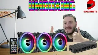 Umboxing AeroCool Duo Pro l Fans RGB l Conexión Fácil