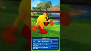 Sonic Dash PAC Man Startup