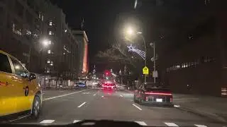 Driving Ed Koch Queensboro Bridge to Manhattan Day 1 Congestion Toll 2025 Jan 5 New York City NYC