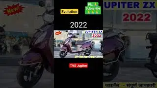 Evolution of TVS Jupiter // Plz subscribe 🙏 #evolution #tvs #jupiter @jammumotohub7146