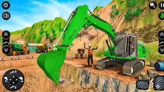 🚧 Mini Excavator Road Breaker Gameplay | Android Construction Simulator 2026 - Android gameplay  
