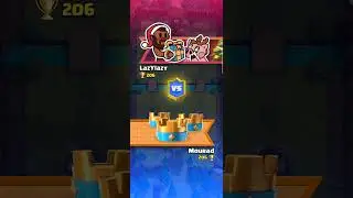 Je joue à clash royale