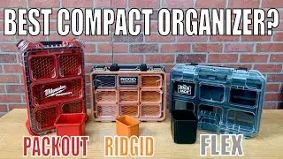 ЛУЧШИЙ КОМПАКТНЫЙ ОРГАНАЙЗЕР &mdash; Milwaukee Packout против Flex Stack Pack против Ridgid Pro Gear 2.0