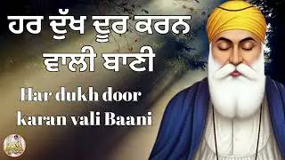 ਹਰ ਦੁੱਖ ਦੂਰ ਕਰਨ ਵਾਲੀ ਬਾਣੀ Har dukh door karan vali Baani | Japji Sahib ka paath 