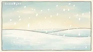 Snowlight ❄️ Calm Winter Carol｜Soft BGM for Study, Relax & Café