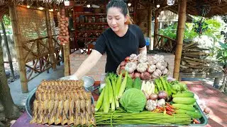 Hot Spicy Fish past traditional dipping sauce with smoked fish recipe - Cooking with sros