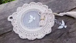 Escapulario🤔ALGUÉM ai ja fez?? Eu fiz e fiquei encantada com tanta delicadeza🥰