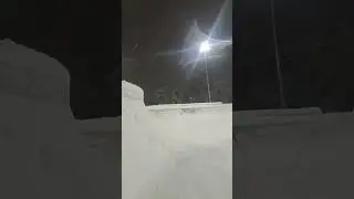 Snow Storm ❄️ H&ouml;gdalen 3rd Jan 26. High Valley Skatepark.