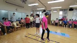 樂齡課程：繩梯訓練
