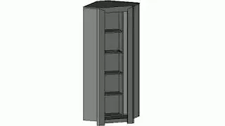 sempre corner bar cabinet