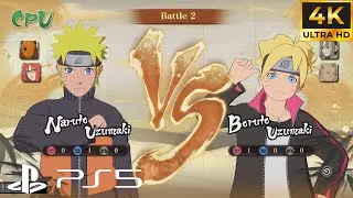 4K NARUTO X BORUTO Ultimate Ninja STORM CONNECTIONS PS5 Gameplay