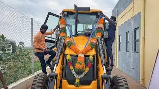 My Friend Purchase New JCB 3DX Plus 74hp from Jcb Showroom Delivery | Jcb video