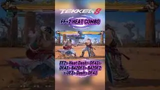 Some FF+2 Heat Dash Combos #fengwei #fengweiguide #tekken8