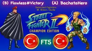 Flawless#Victory VS. BachataHero - Street Fighter II' Champion Edition - FT5 - 13:50 - Online Match