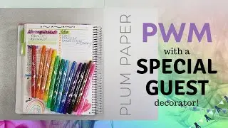 PWM with a Special Guest! | Plum Paper Planner | PLaNNiNG CHaoS