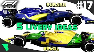F1 2021 - Subaru, motoGP, Manor & more - Livery Ideas #17
