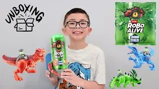 ZURU Robo Alive Dino DNA 🦖 | Dino DNA Unboxing & Close-Up Review