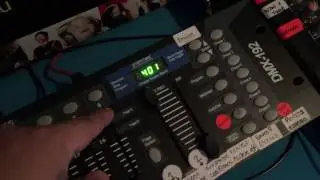 Como hacer escenas de iluminación DMX512