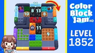 Color Block Jam Level 948 (1852) Solution Walkthrough