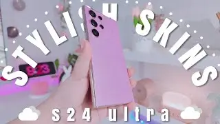 ☁︎ ⋆｡&deg;&middot; stylish skins for the Samsung S24 Ultra that are simply gorgeous. ⋆｡&deg;&middot; ☁︎