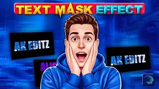 Trending Text Mask Effect for Beginners 🔥Alight Motion Tutorial #youtube 