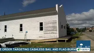 Elcho community and artist helps renovate building for historical society museum
