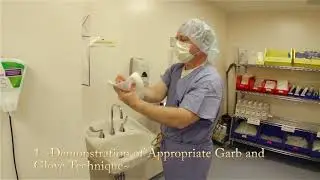 Craig Jones - Demonstration 1:  Appropriate Garb and Glove Technique