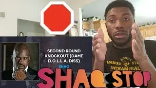 Shaq - Second Round Knockout (Damian Lillard Diss) (AUDIO) reaction
