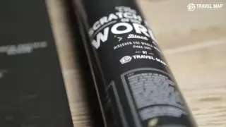 World Scratch Map Deluxe Edition