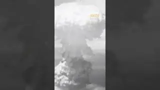 Nagasaki Atomic Bomb Footage #history #wwii