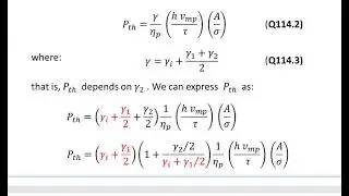 Slide114 Optimum Output Coupling Conditions 4 Level Laser System Space Depende Laser Physics Course 
