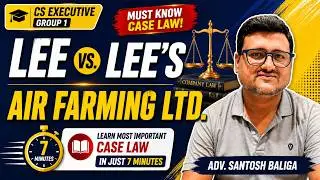 Lee vs Lee Air Farming Ltd | Separate Legal Identity Explained | Company Law Case Law Series Part 2