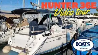Je vous fais découvrir un voilier de qualité en vente chez Boats Diffusion le Hunter 36