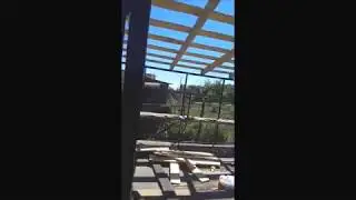 строим сарай своими руками из железа