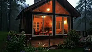 No Ads  Deep Sleep Rain Sounds 🌧️ Relaxing Quiet Room Ambience