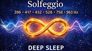 SOLFEGGIO FREQUENCIES FOR DEEP SLEEP 🌙 396Hz • 417Hz • 432Hz • 528Hz • 963Hz | Night Healing Sound