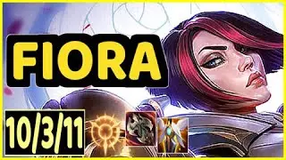 FIORA VS SWAIN - 10/3/11 KDA TOP GAMEPLAY DIAMOND IV