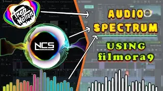 How to make Audio Spectrum in Filmora 9 Tutorial  2021 | Audio Spectrum | Dancing Circle