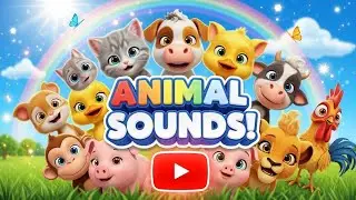 Learn Animal Sounds for Kids | 20 Animals | Fun & Educational Video#baby #kids @poyokids2024 