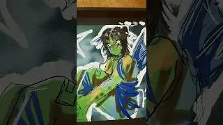 monster oc trend!! #art #oc #monster #drawing #fantasy #fyp #digitalart #iartbook #artist