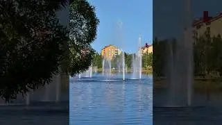 Hupisaarten ja Merikosken suihkul&auml;hteet  #travel #fountain #photography #oulu