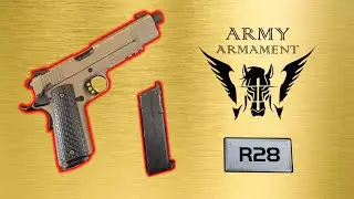 ARMY ARMAMENT R28B airsoft bemutató