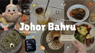 12 hours in Johor Bahru 🇲🇾 | Ring workshop and JB food adventure ✨☕🍣