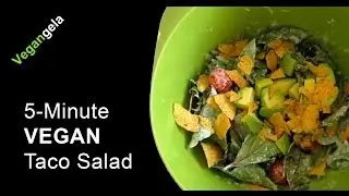 5-Minute Vegan Taco Salad Recipe