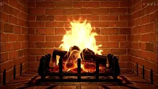 Relaxing Fireplace + Gentle Piano Music for Sleep 💤 Cozy Winter Cabin Ambience