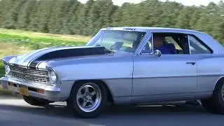 1967 Chevrolet Nova Pro Street Testing (in Mexico) 750hp Dart small block with 18 degree heads