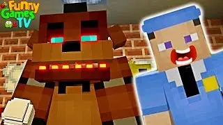 FNAF-Five Nights at Freddy's In Minecraft. FNAF Five Nights at Freddy's Minecraft