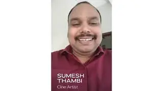 Sumesh thambi wishing on Komango media