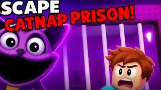 NEW CATNAP PRISON RUN! (OBBY) ROBLOX 