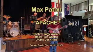 APACHE - Max Paton - The Polonia Sports Club (The Sydney Shadows Club, 11 Apr 2021.